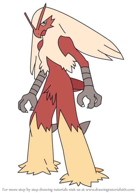 blaziken drawing